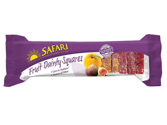 Safari Fruit Dainty Cubes - 250g