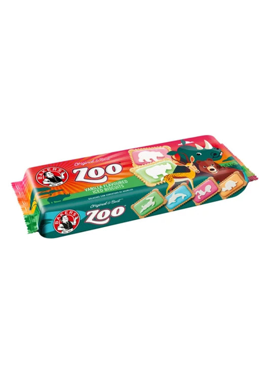 Bakers Iced Zoo Biscuits - 150g