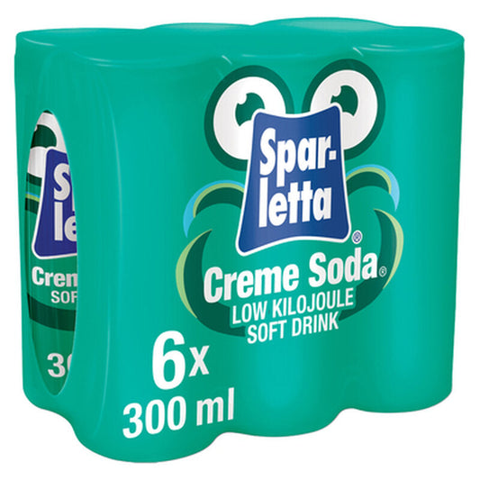 Sparletta Creme Soda - 300ml (6 PACK)