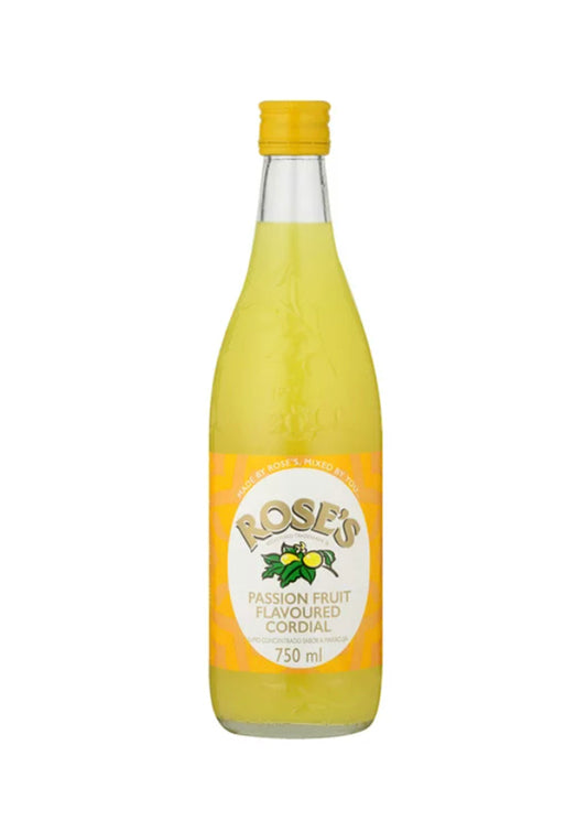 Roses Passion Fruit Cordial - 750ml