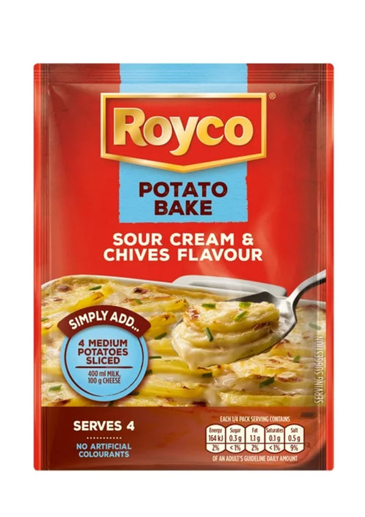 Royco Potato Bake - Sour Cream & Chives 40g
