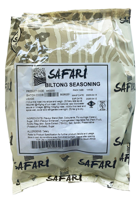 Safari Biltong Seasoning - 1kg
