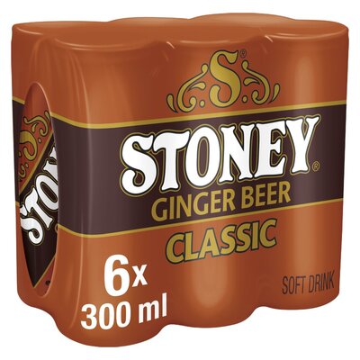 Stoney Ginger Beer - 300ml (6 PACK)
